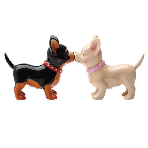 Pucker Up Pups Salt & Pepper Shaker Set