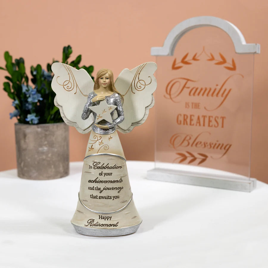 Retirement 6.5" Angel Holding Star