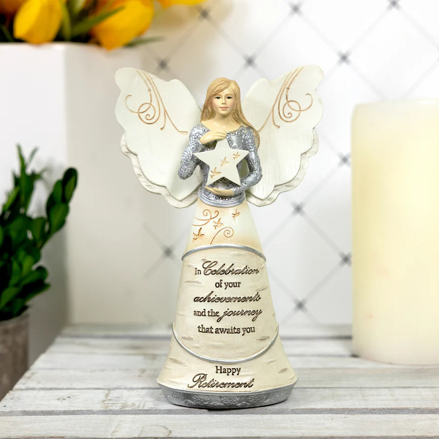 Retirement 6.5" Angel Holding Star