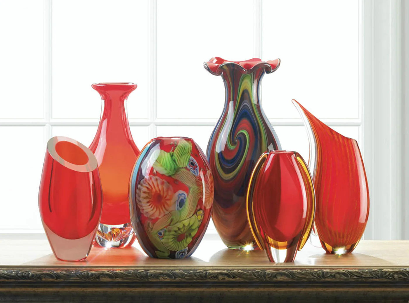 Sunfire Glass Vase