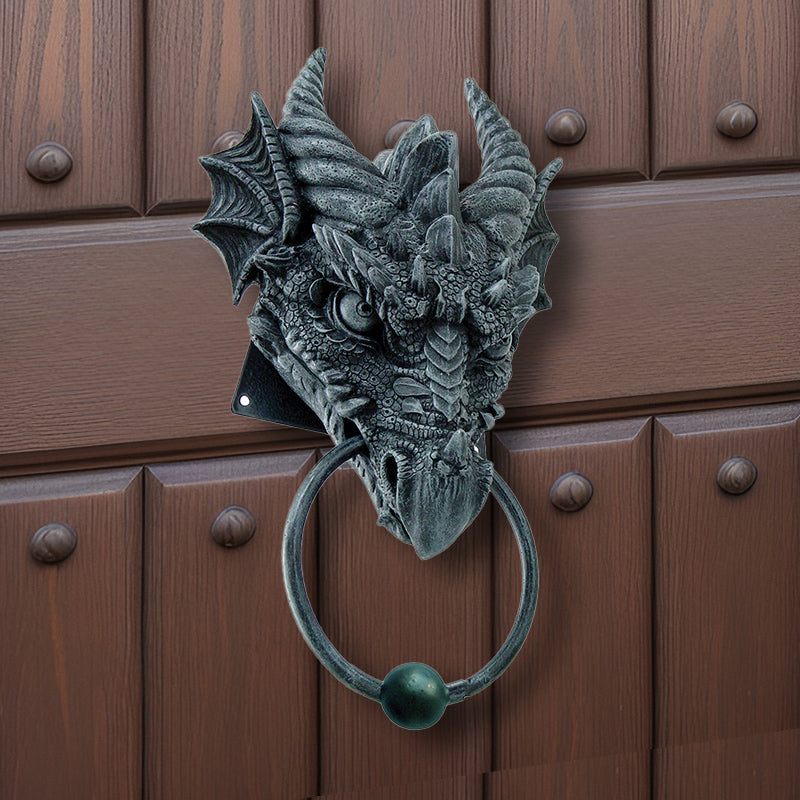 Gothic Dragon Door Knocker