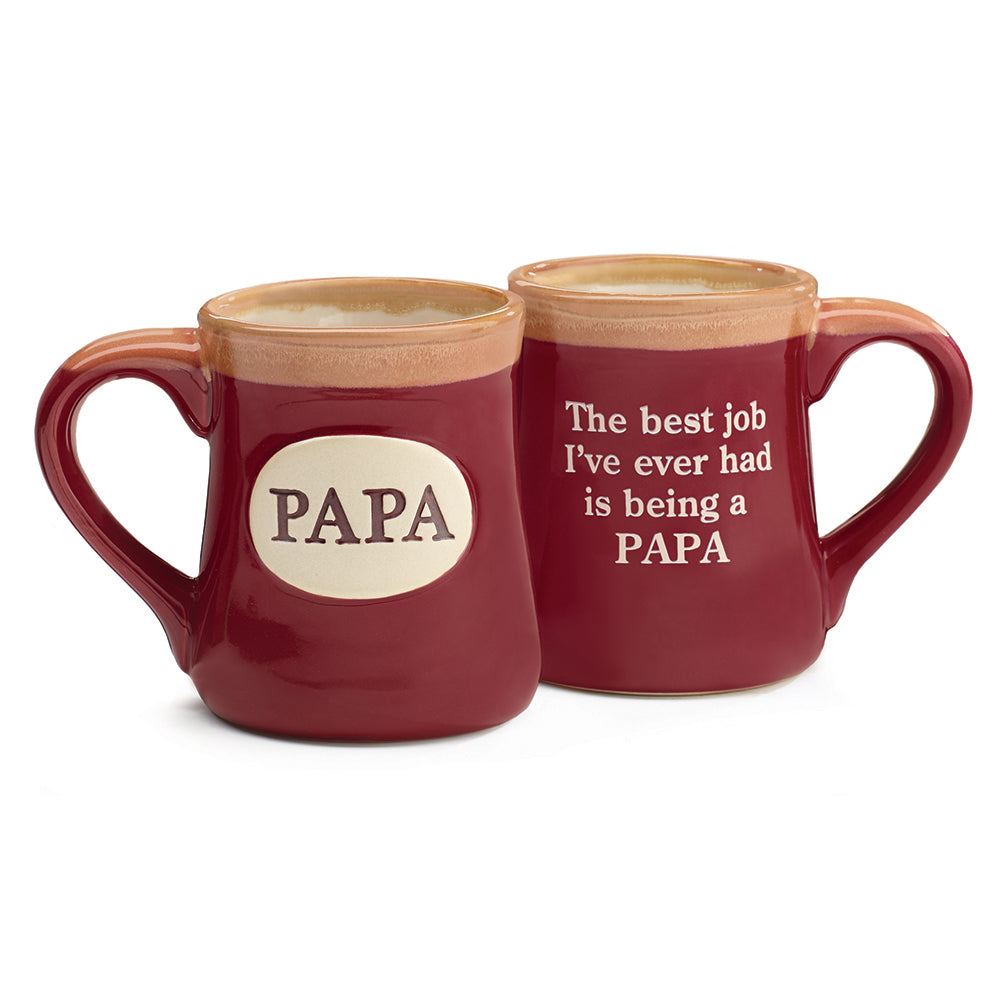 Papa/Message Porcelain Mug