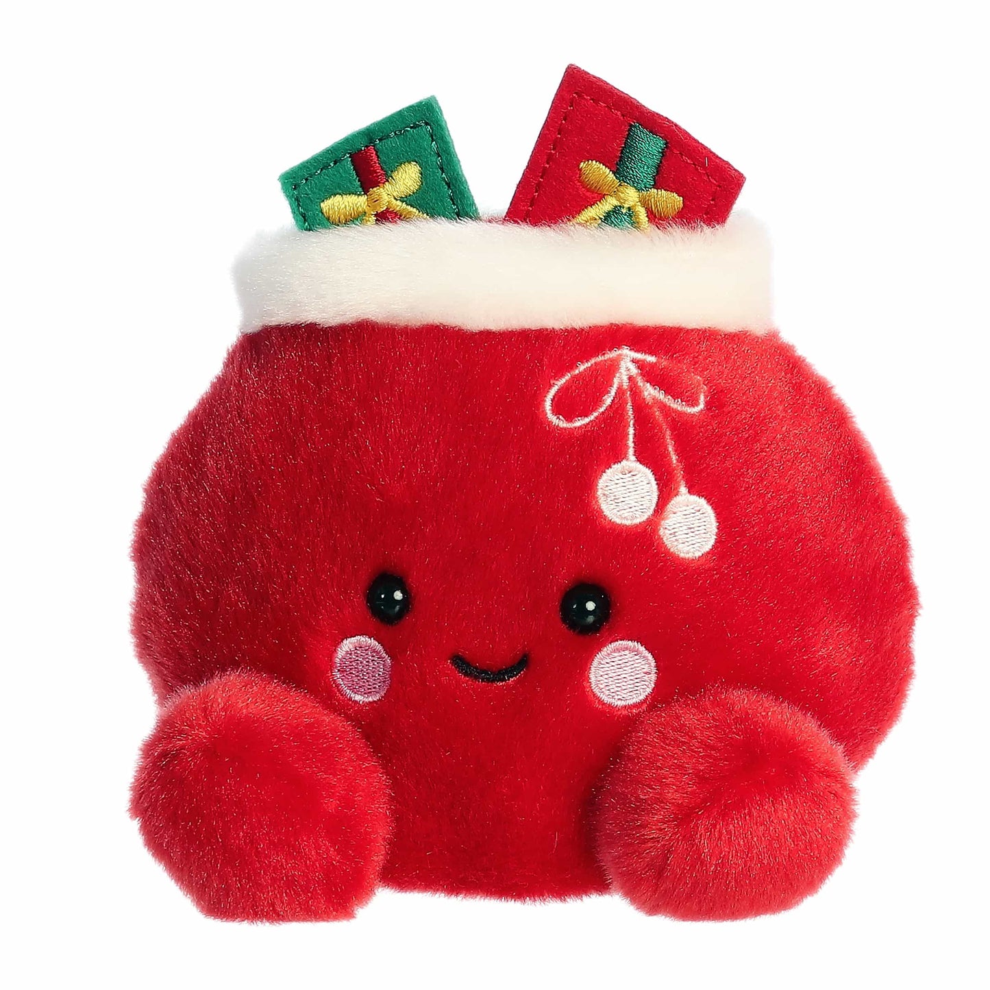 Palm Pals - 5" Velvet Santa Bag