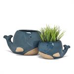 Small Whale Planter