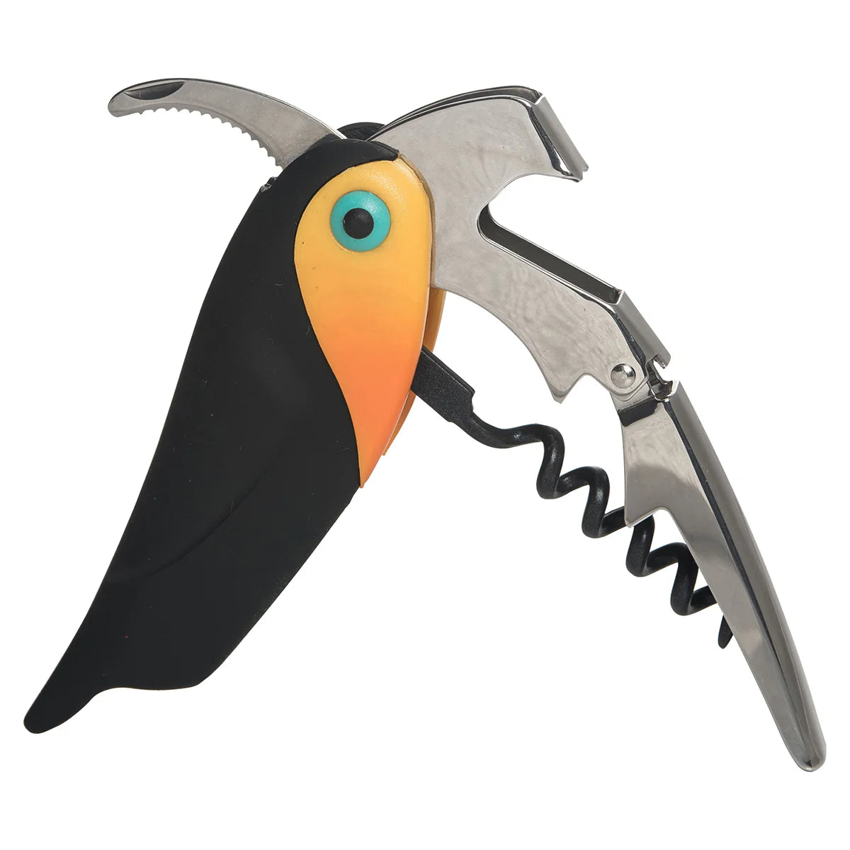 4 in. Steel Toucan Waiters Corkscrew