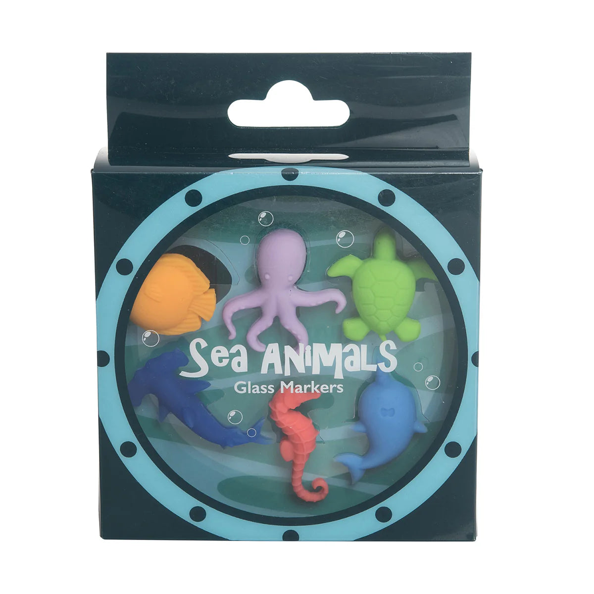 Silicone Sea Animals Wine Markers Set