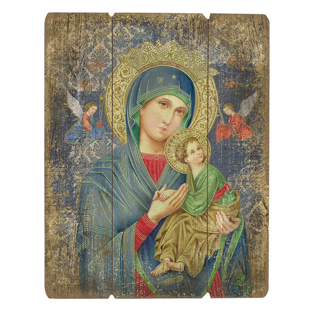 Wood Pallet Sign - Our Lady Of Perpetual Help