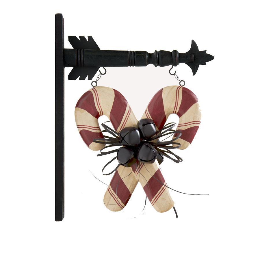 11 Inch Double Candy Canes w/Bells Arrow Replacement