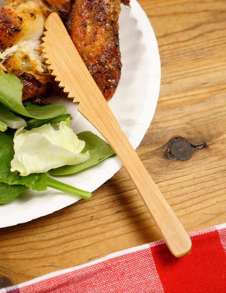 Bamboo Knife - 12 Pcs Polybag