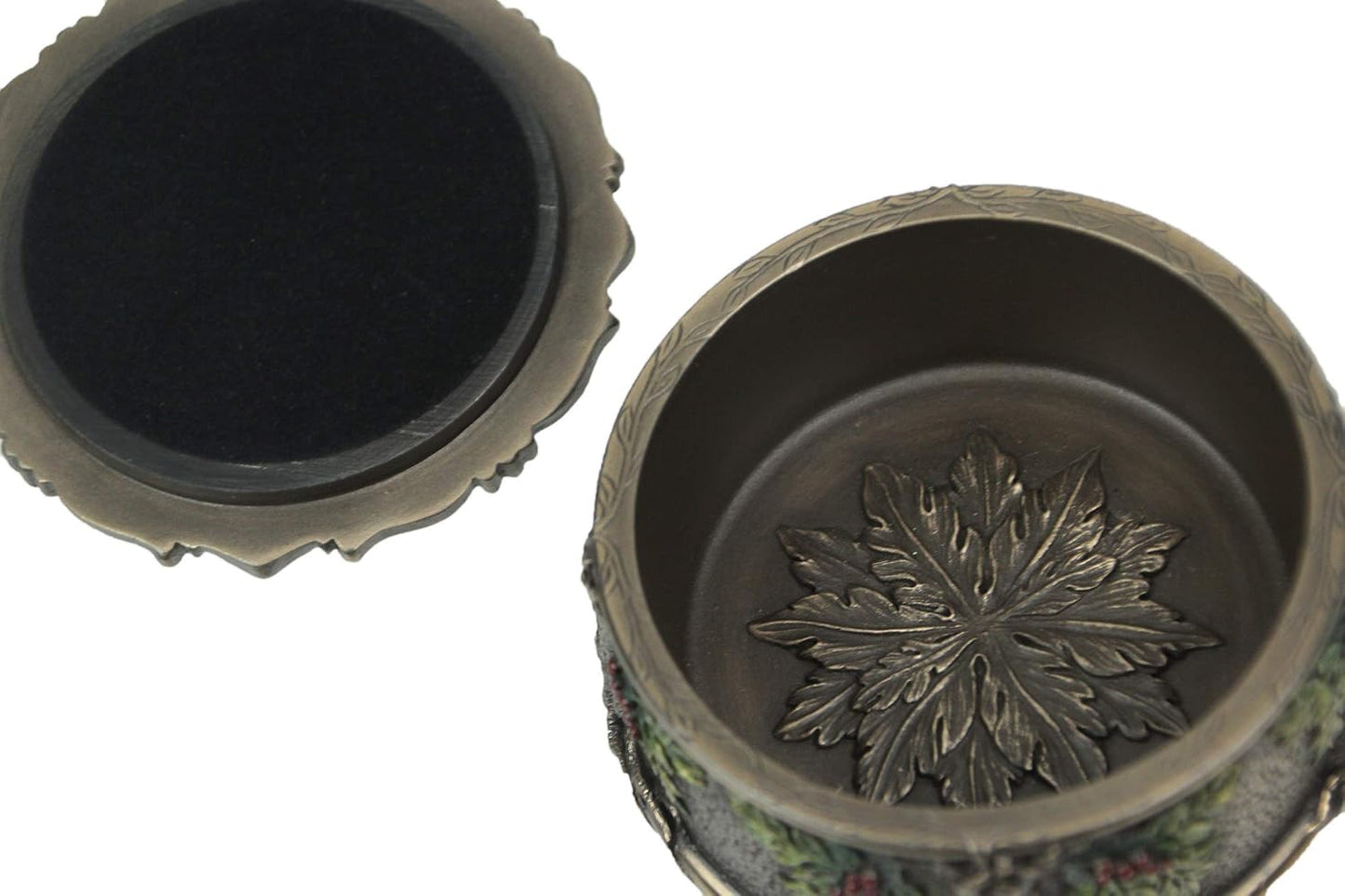 Green Man Berry Trinket Box