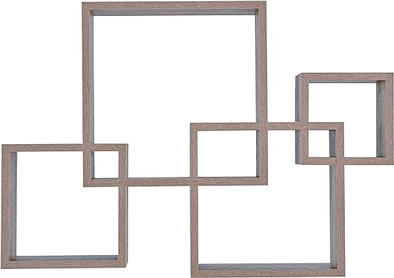 Intersecting Cube Shelves