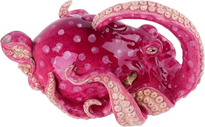 Red octopus Teapot