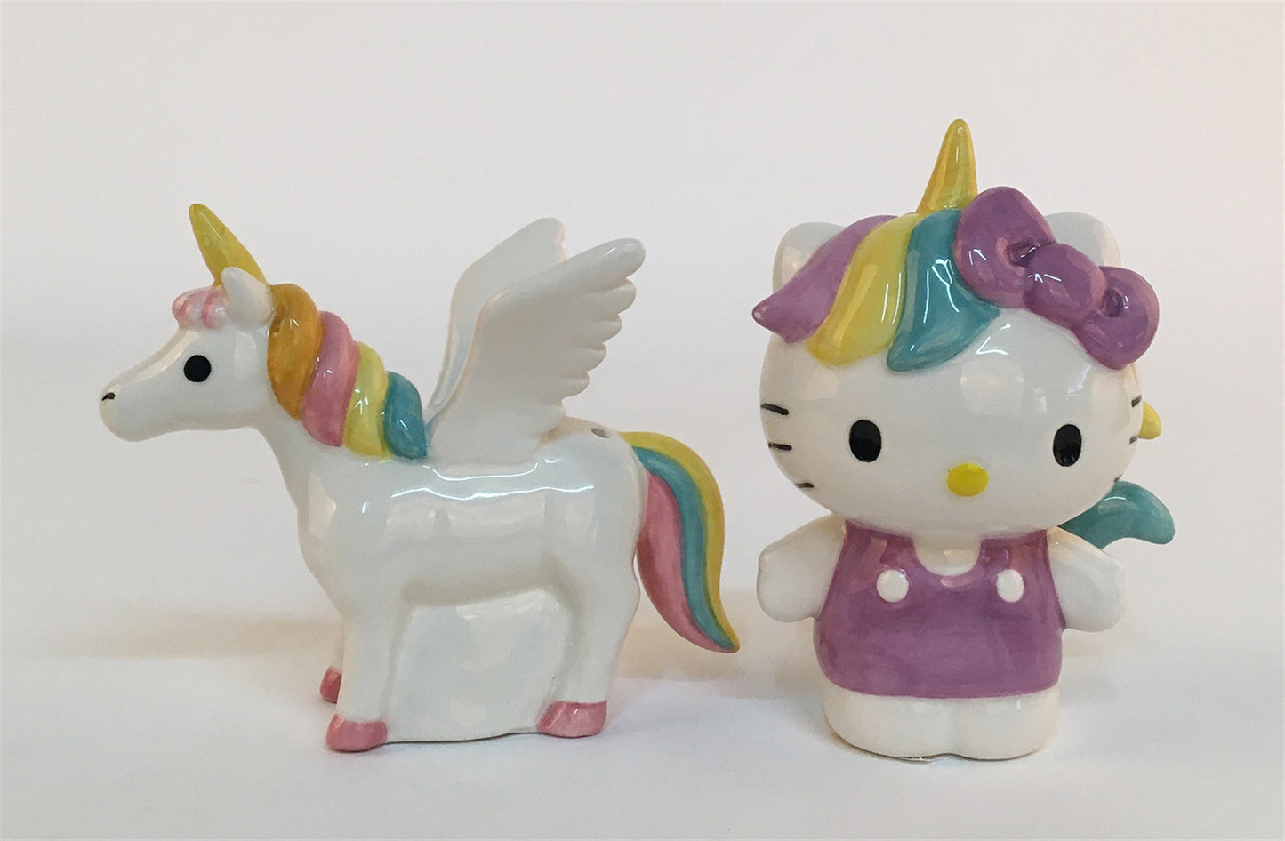 Hello Kitty With Unicorn Salt & Pepper Set