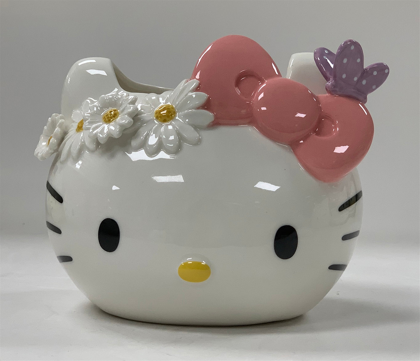 Hello Kitty Buterfly Figural Planter