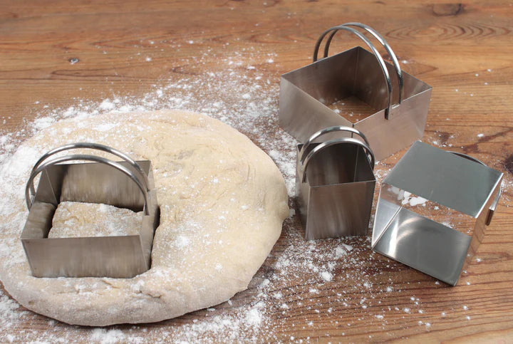 Biscuit Cutters Square Set Of 4