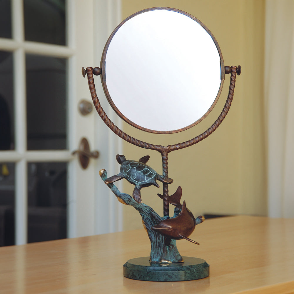 Dolphin & Turtle Mirror