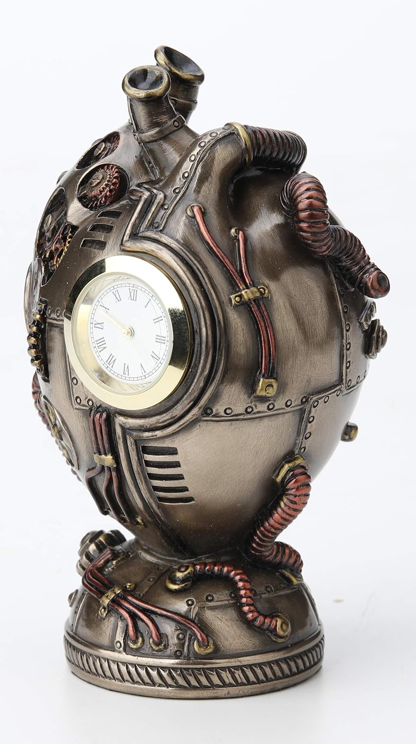 Steampunk Heart Clock