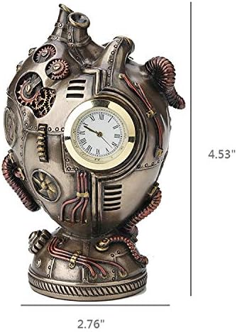 Steampunk Heart Clock