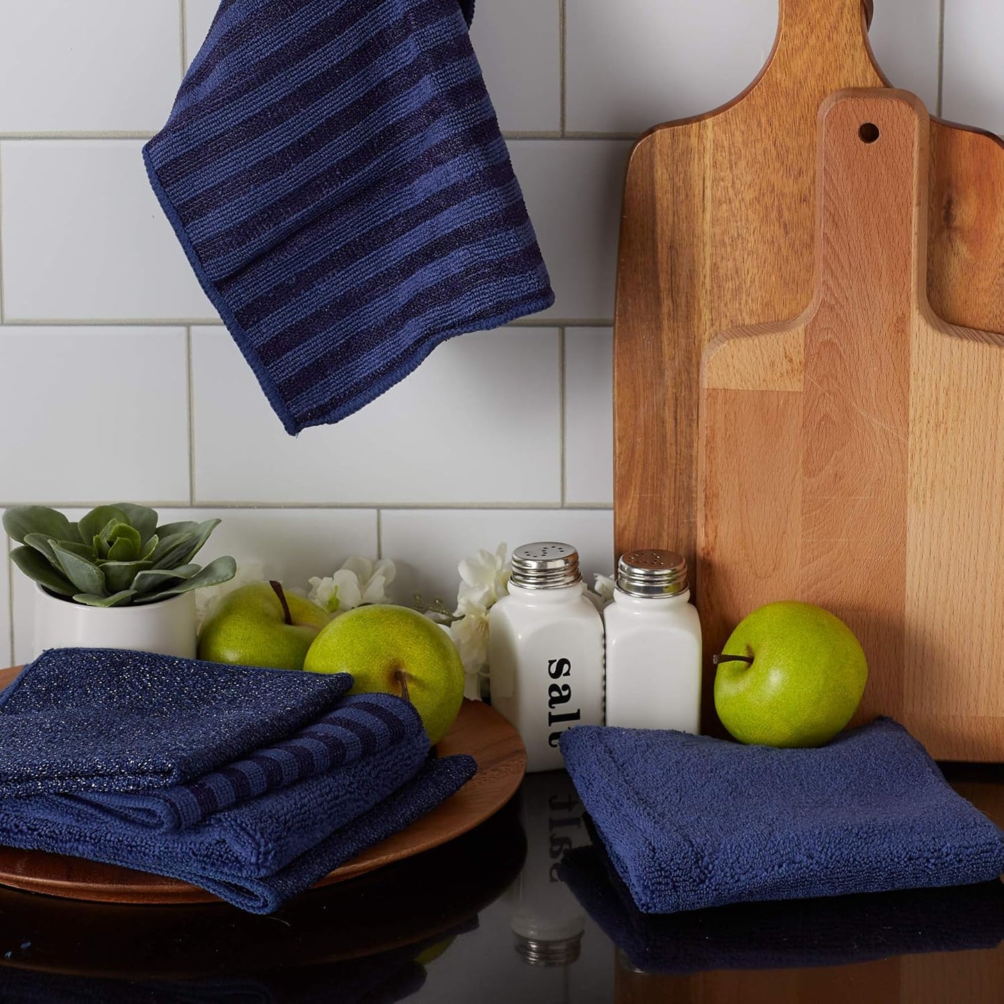 Microfiber Multi Purpose Cloths - Nautical Blue