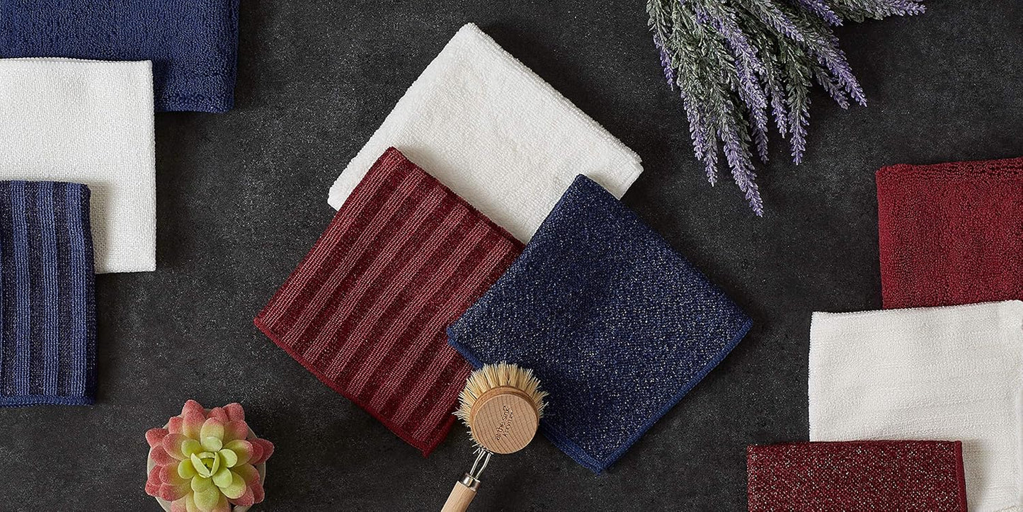 Microfiber Multi Purpose Cloths - Nautical Blue