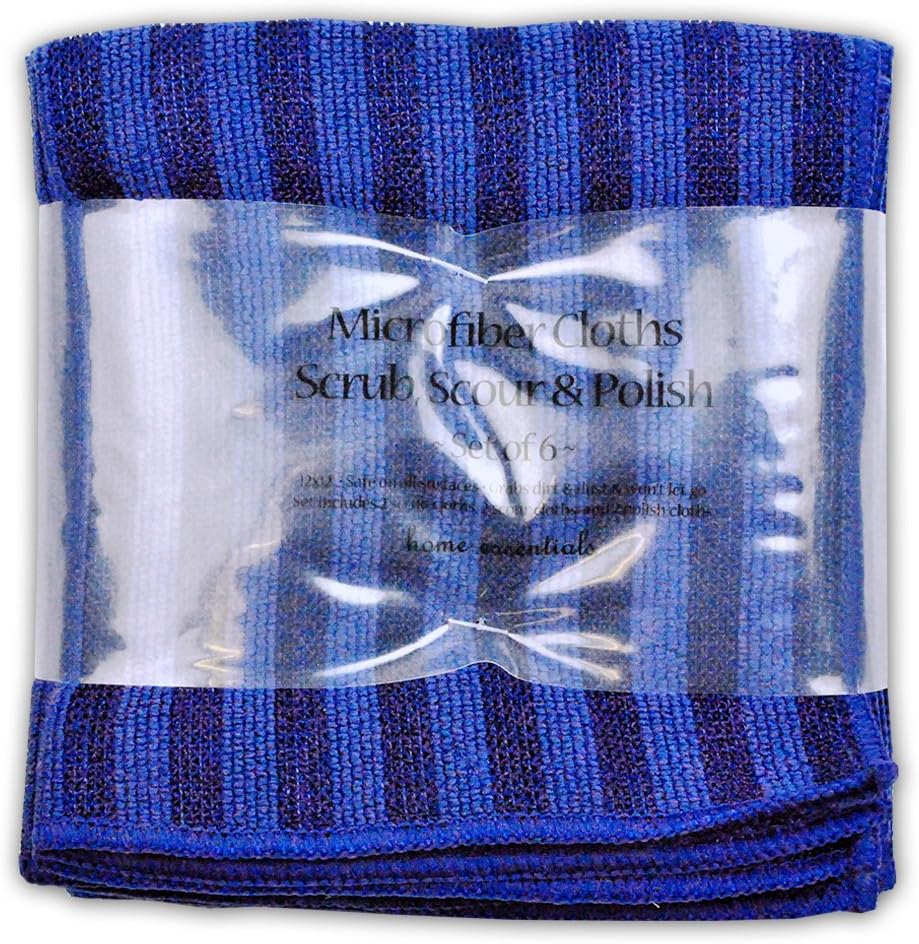 Microfiber Multi Purpose Cloths - Nautical Blue