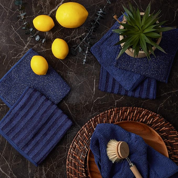 Microfiber Multi Purpose Cloths - Nautical Blue