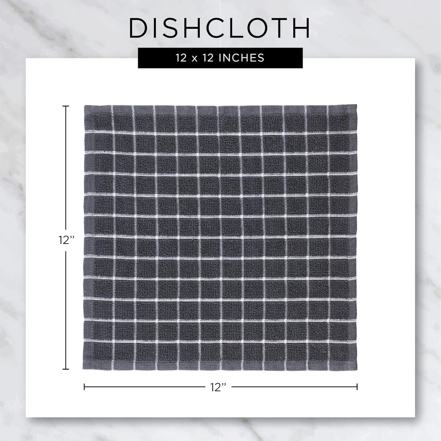 Assorted Terry Dishcloth Set