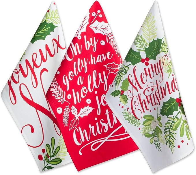 Red/Green Boughts Of Holiday Set/3