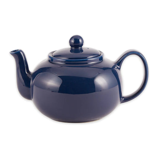 Blue Stoneware Teapot