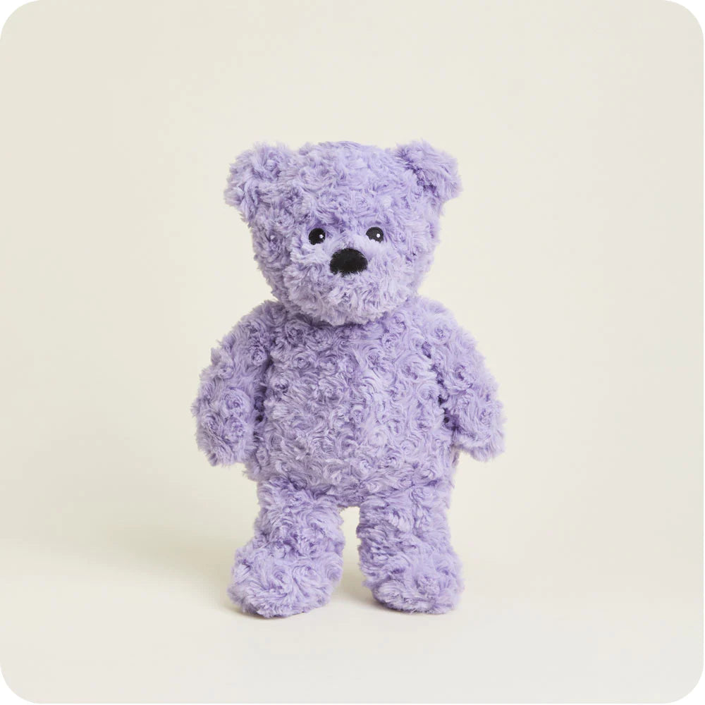 Purple Curly Bear Warmies