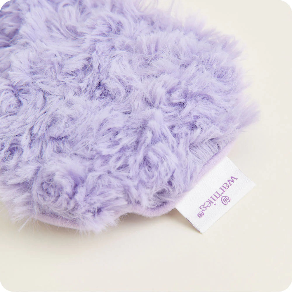 Curly Purple Warmies Eye Mask