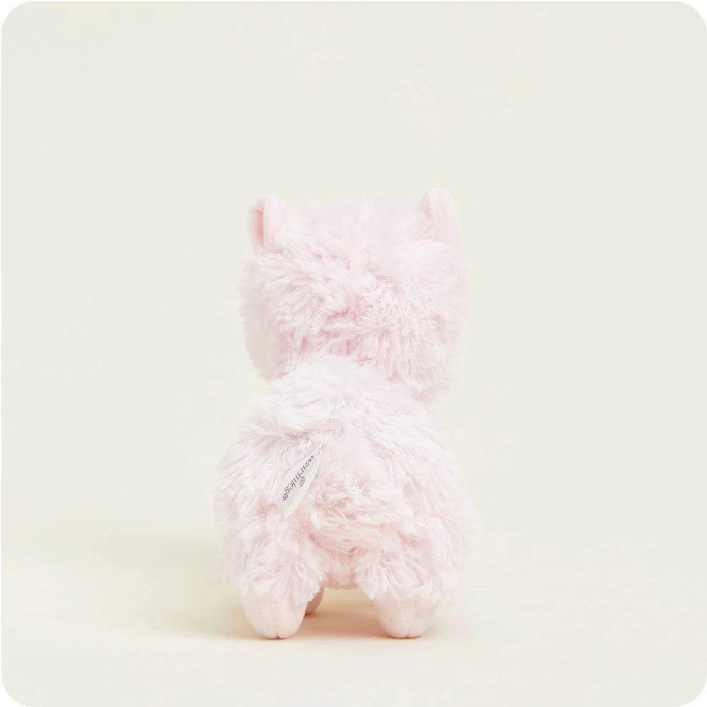 Pink Llama Warmies Junior