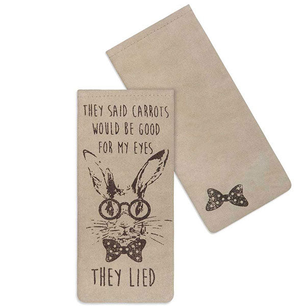 They Lied Eyeglass Case