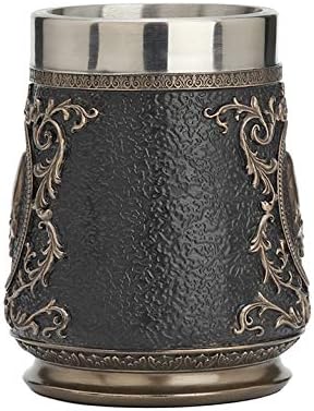 Skull Brooch Beer Stein (Stainless Steel Tumbler)