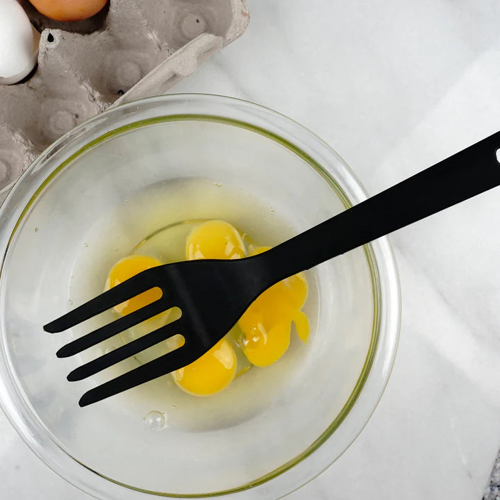 Black Silicone Fork