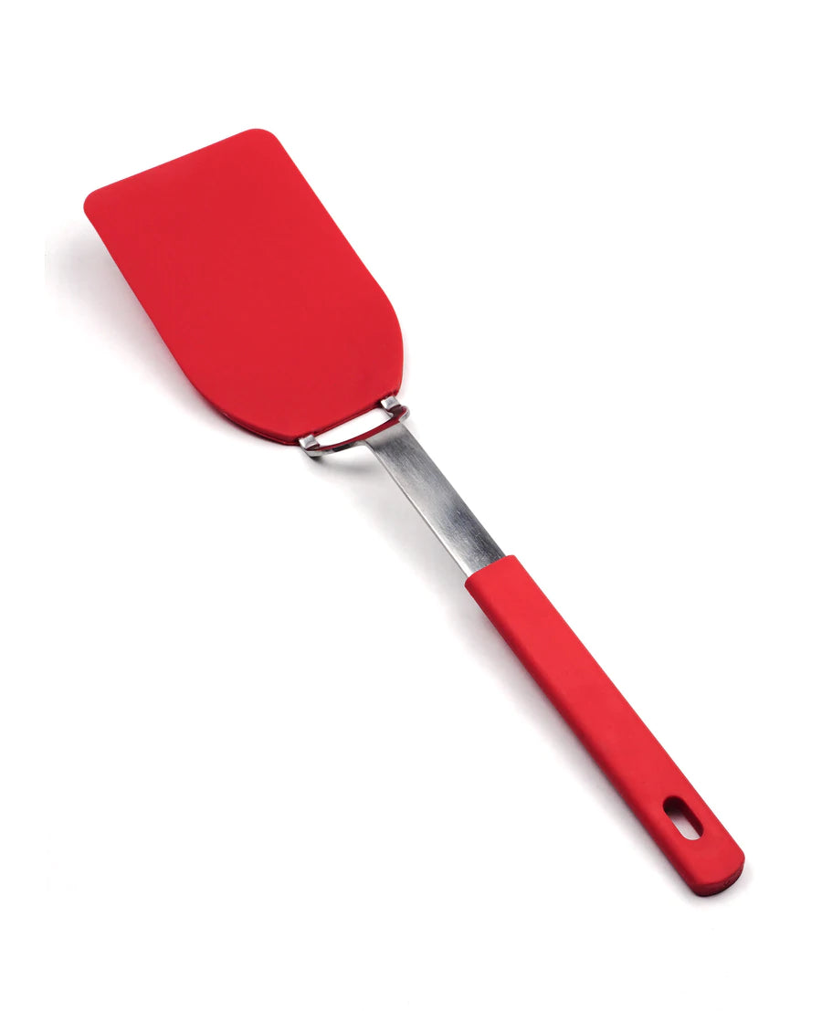 Medium Red Flexible Nylon Spatula