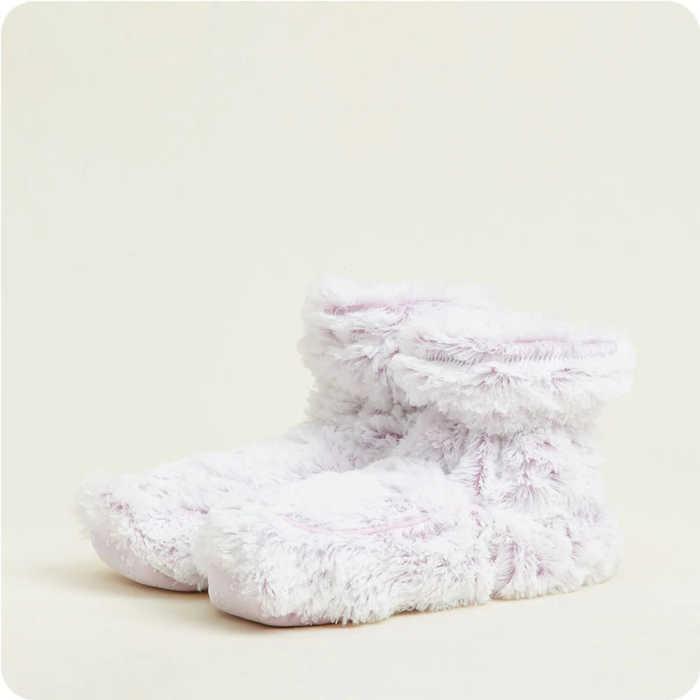 Marshmallow Lavender Warmies Boots