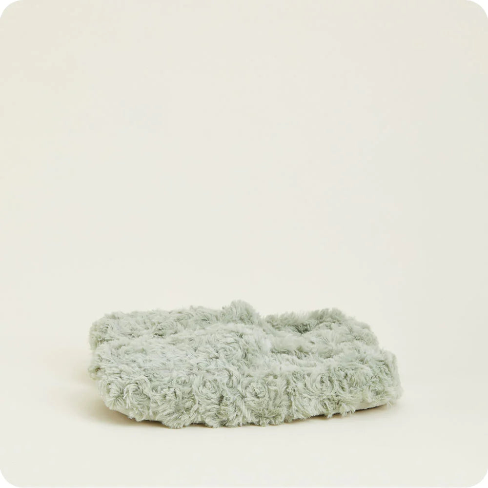Curly Sage Green Warmies Slippers