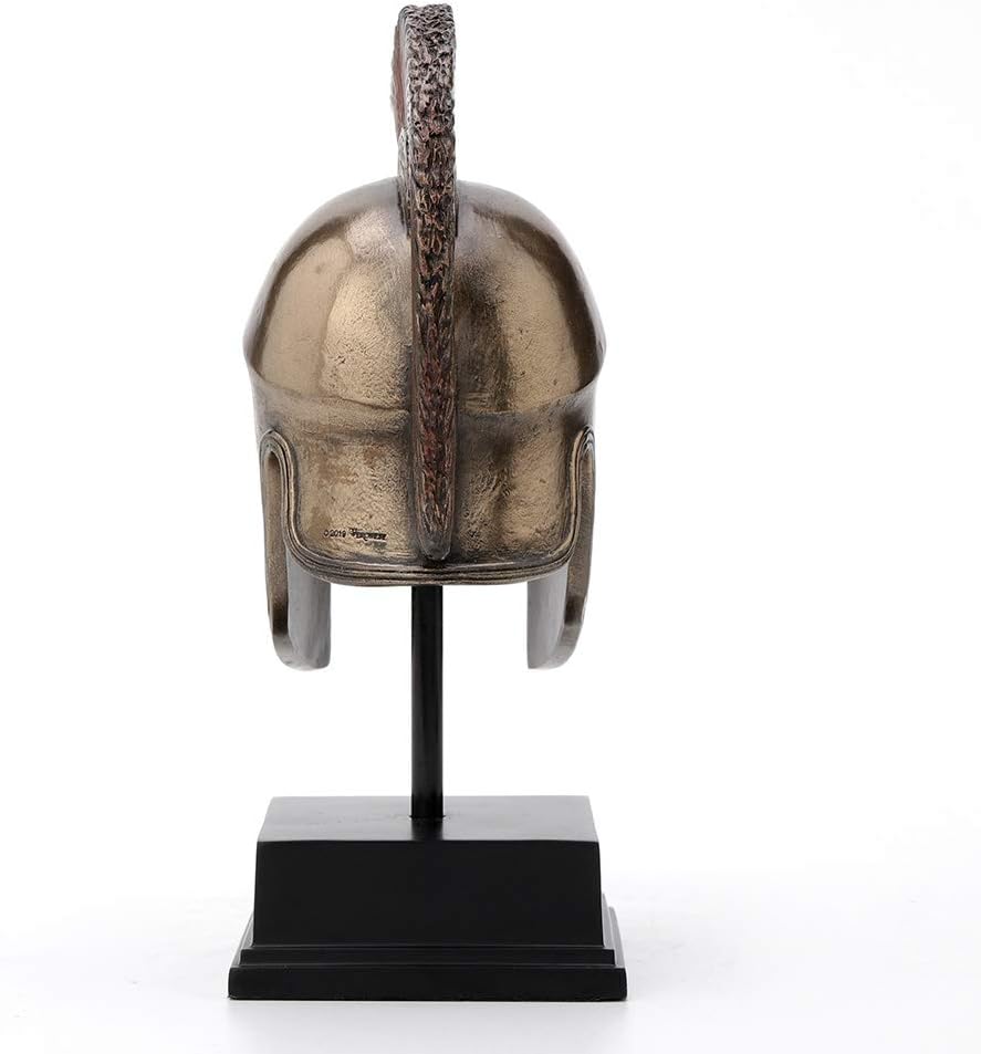 Greek Hoplite Helmet On Stand