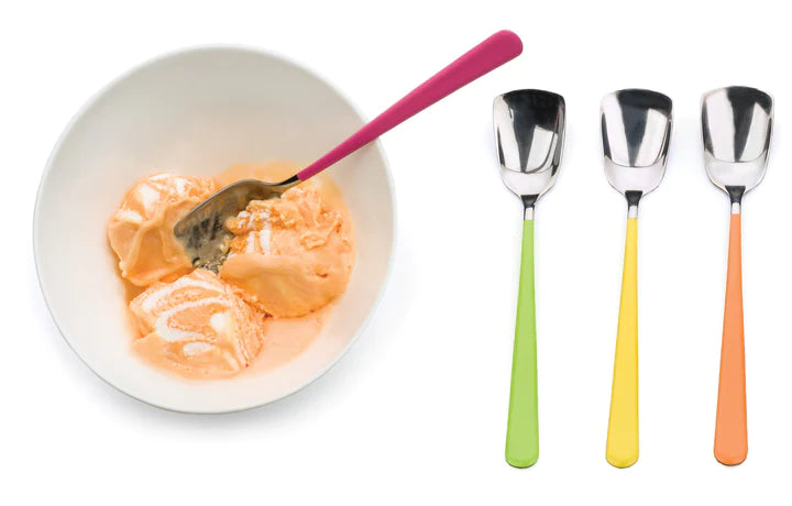 Ice Cream Spoons Set Of 4 Mixed Colors