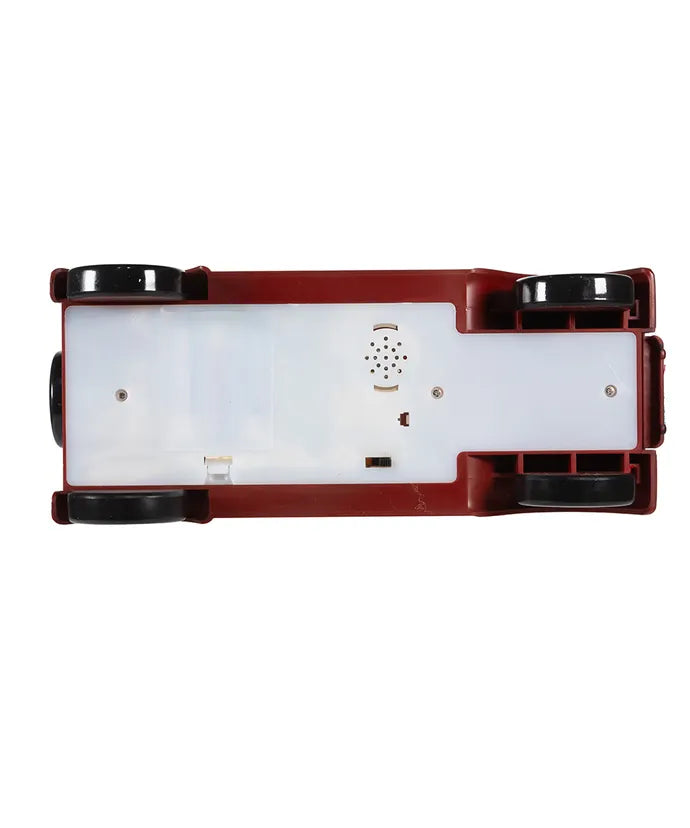 Battery Operated LED Santa Truck Water Lantern