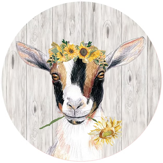 Flower Goat Jar Opener