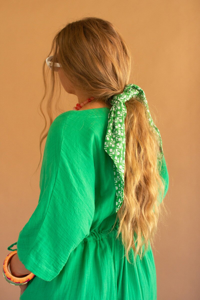 Kale Jumper with Drawstring Waist