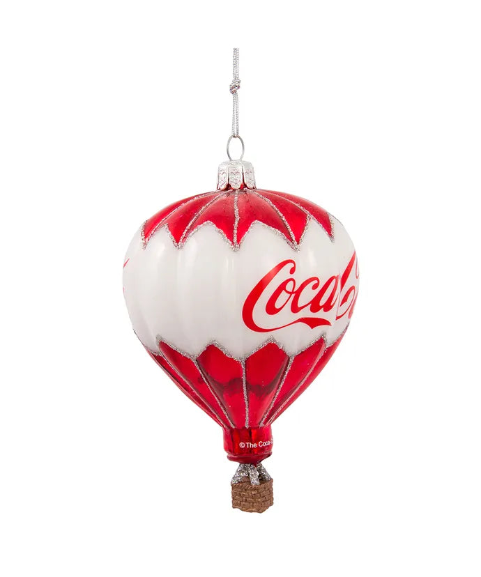 Coca-Cola Balloon Glass Ornament