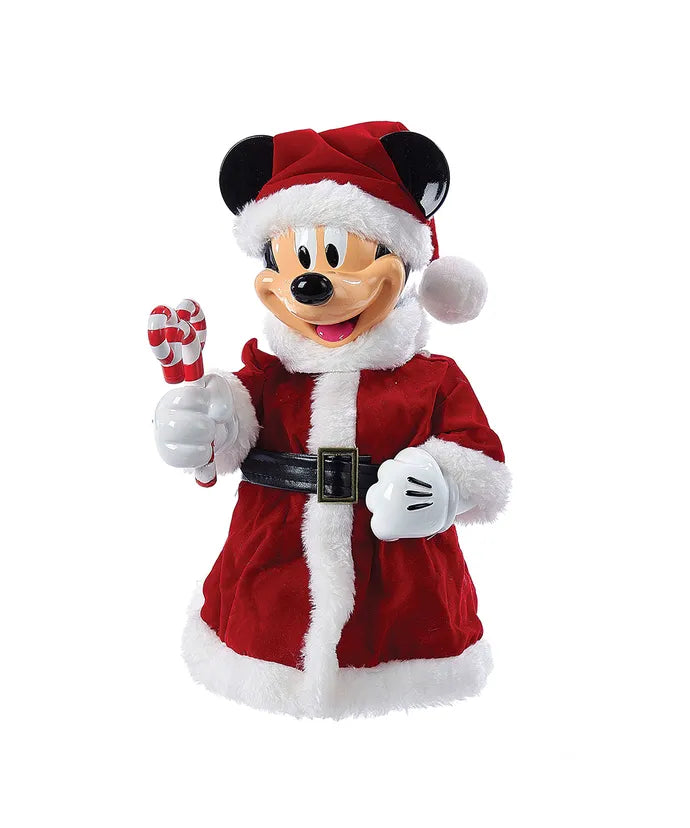10" Un-Lit Disney Mickey Mouse With Bendable Arms Treetop
