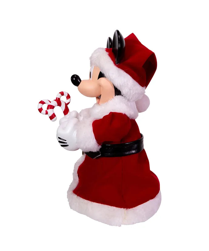 10" Un-Lit Disney Mickey Mouse With Bendable Arms Treetop