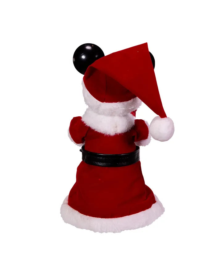 10" Un-Lit Disney Mickey Mouse With Bendable Arms Treetop