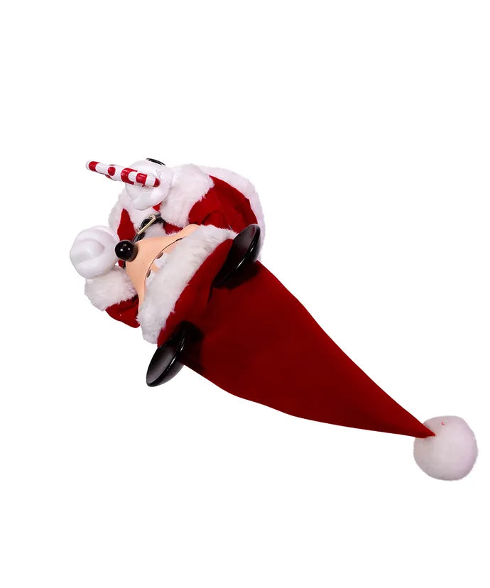 10" Un-Lit Disney Mickey Mouse With Bendable Arms Treetop