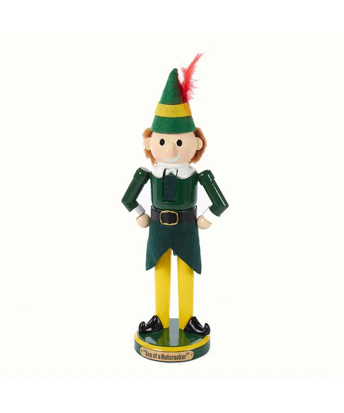 11" Wooden Buddy The Elf Nutcracker