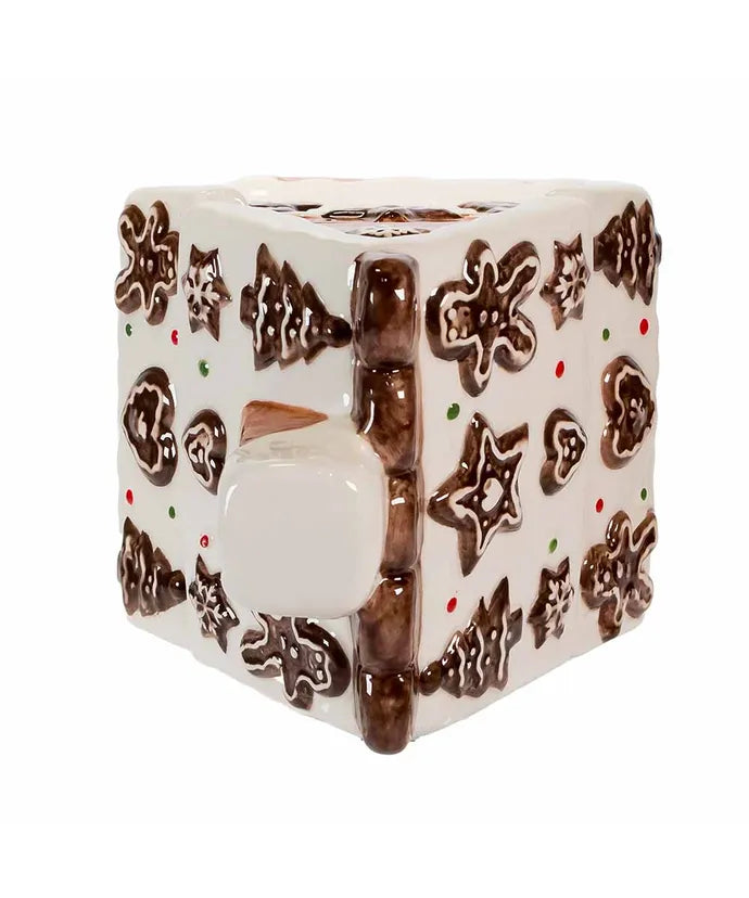 10.2 Inch Gingerbread House Cookie Jar